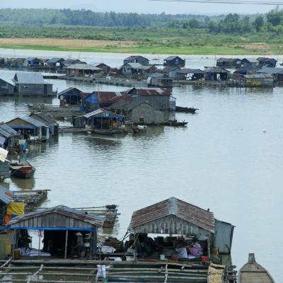 Vietnam 2009 Village flottant